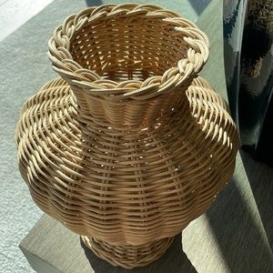 Wicker vase